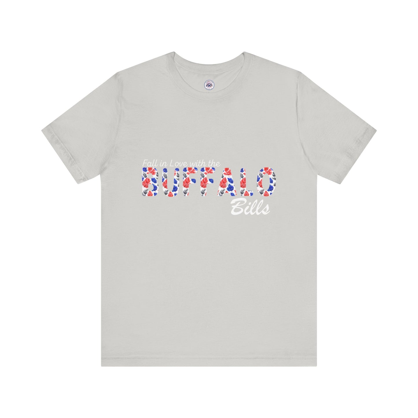 Fall in Love with the Bills Watercolor Leaves T-Shirt