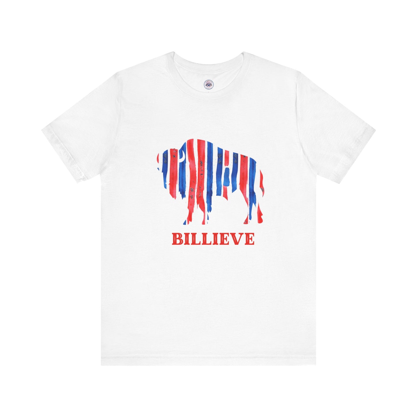 Watercolor Buffalo Unisex Short Sleeve Tee