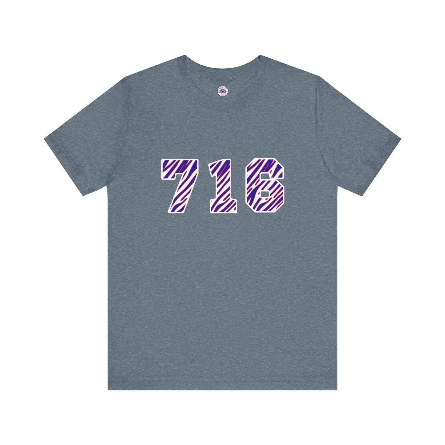 716 Buffalo Bills Zubaz Print T-Shirt