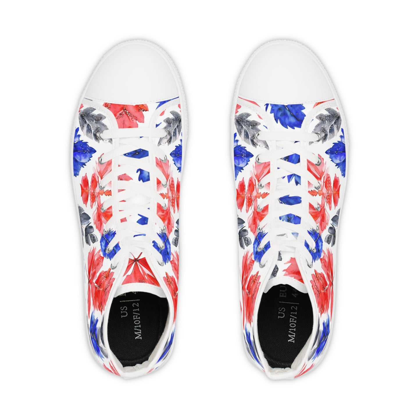 Buffalo Football Leaf Watercolor High Tops