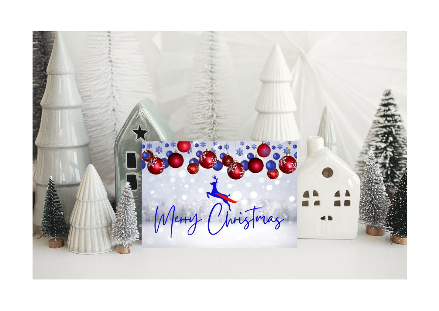 Buffalo Bills Themed Christmas Cards