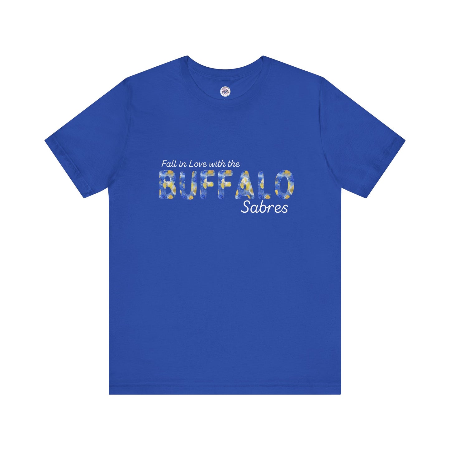 Watercolor Buffalo Sabres Leaves T-Shirt (Where else would you rather be...)
