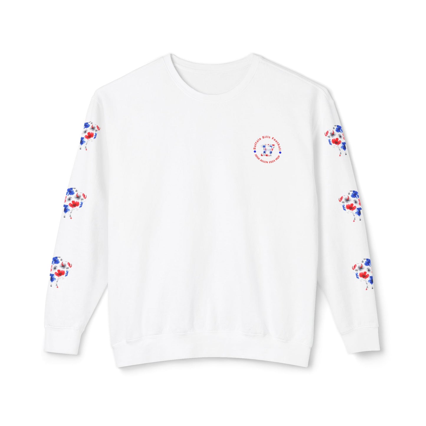 2024 MVP Quote Buffalo Football Unisex Lightweight Crewneck Sweatshirt