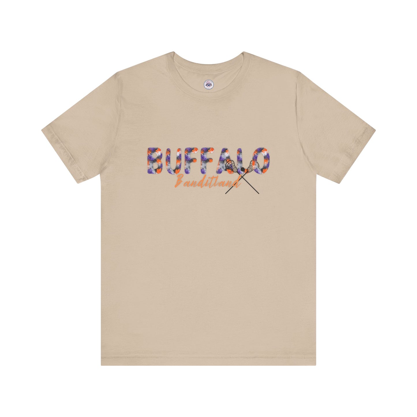 Bandits Banditland Watercolor Buffalo Unisex Short Sleeve Tee
