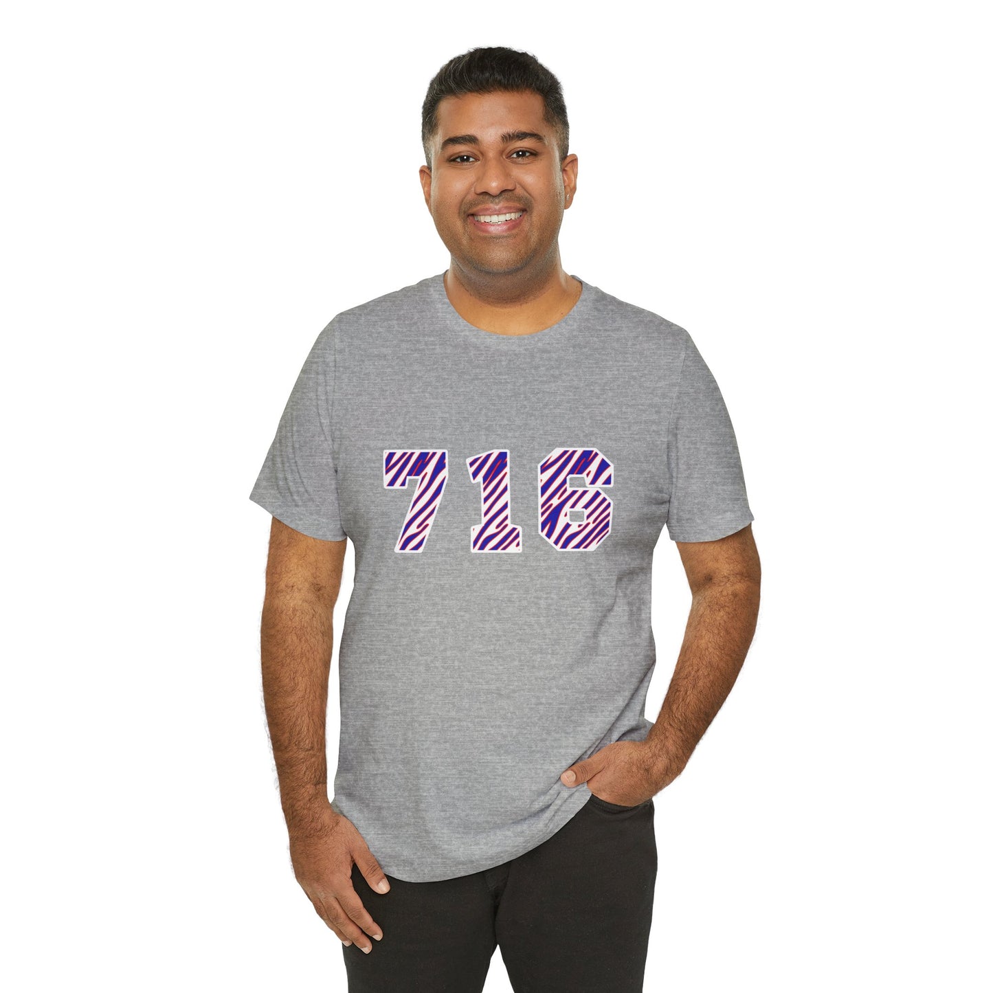 716 Buffalo Bills Zubaz Print T-Shirt