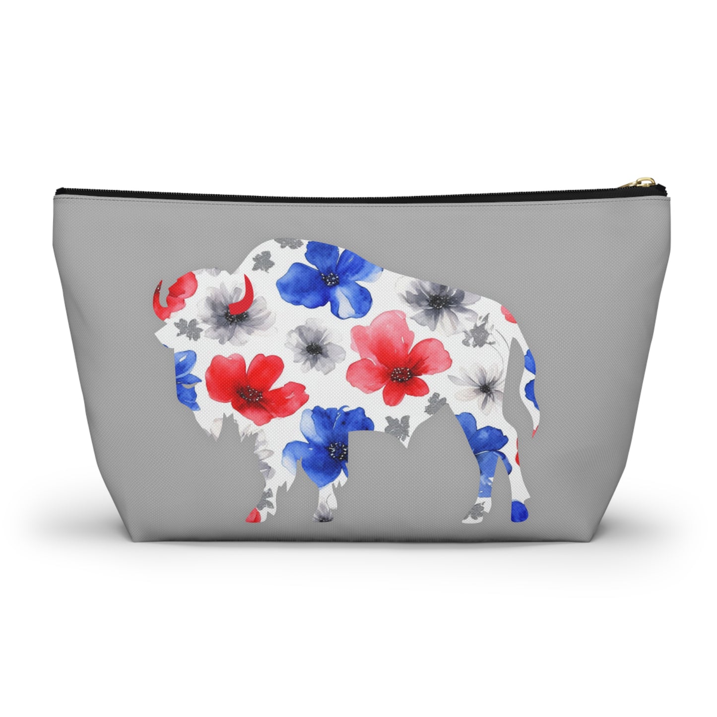 MVP #17 Buffalo Football Retro Accessory Pouch w T-bottom