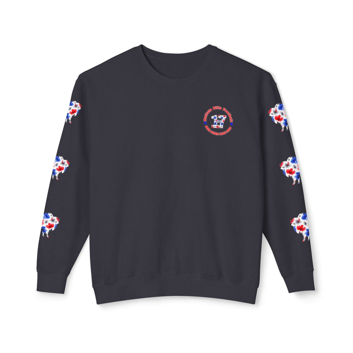 2024 MVP Quote Buffalo Football Unisex Lightweight Crewneck Sweatshirt