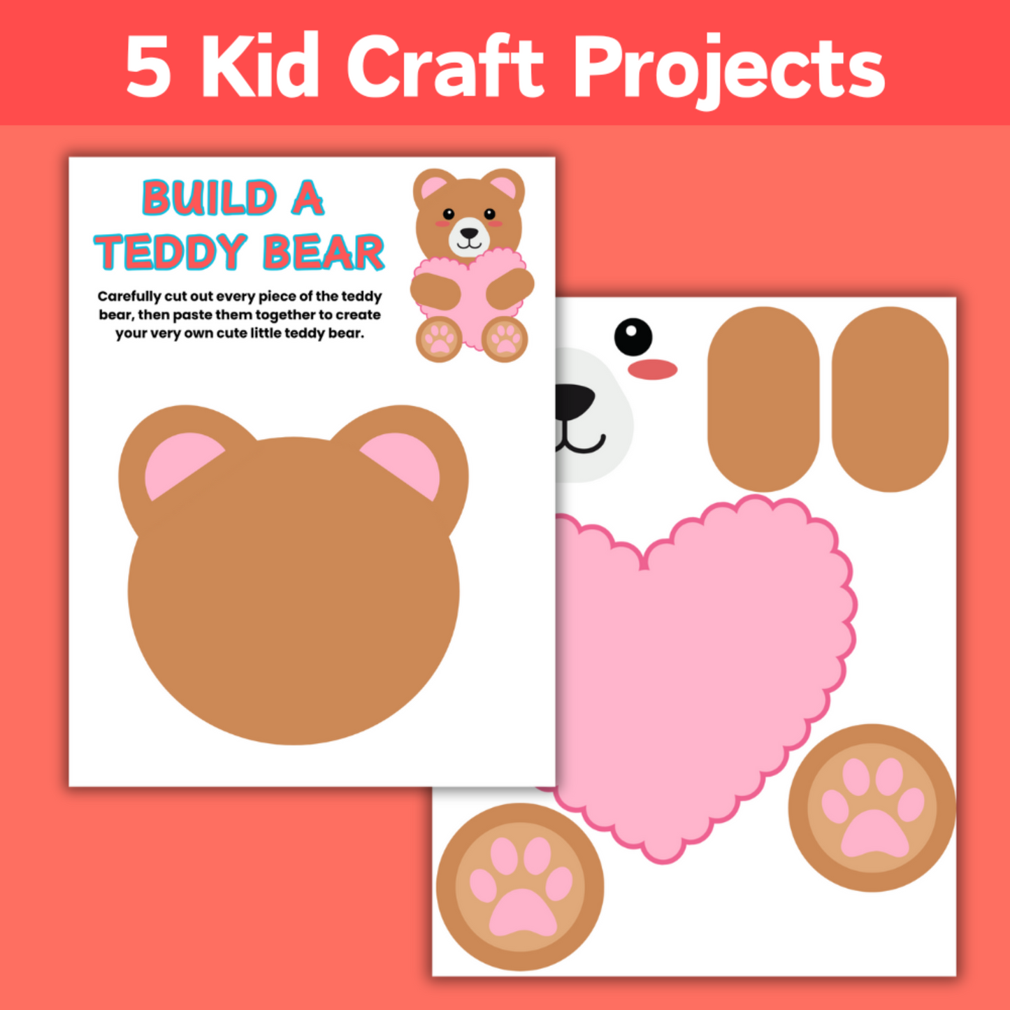 Valentine's Day Craft Bundle for Kids