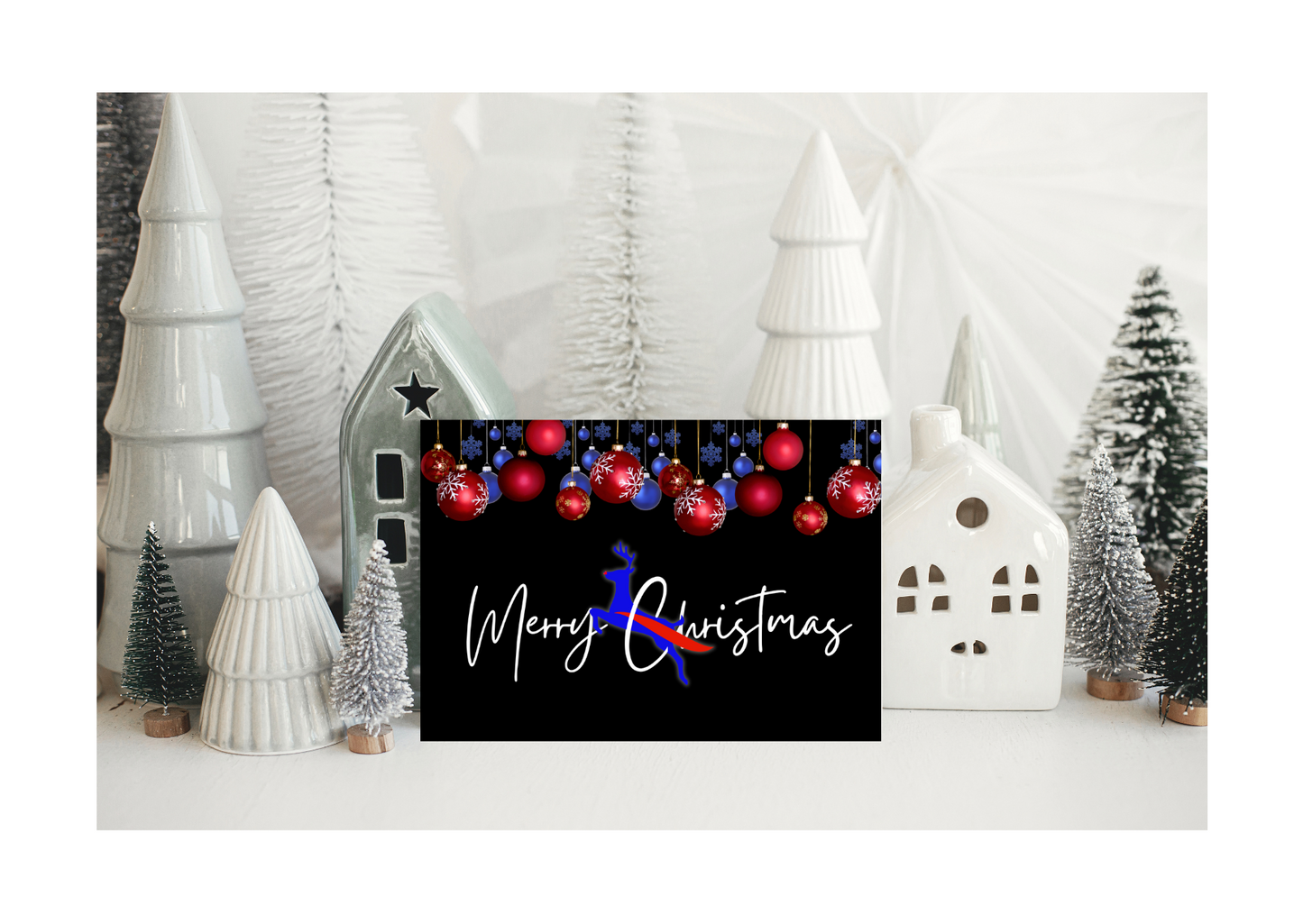 Buffalo Bills Themed Christmas Cards