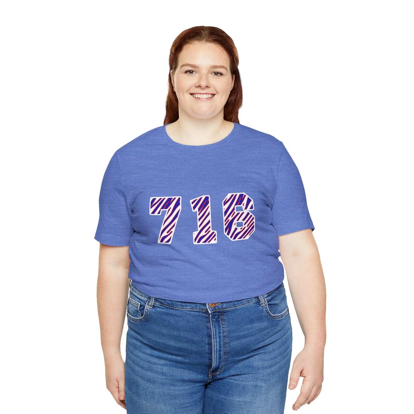 716 Buffalo Bills Zubaz Print T-Shirt