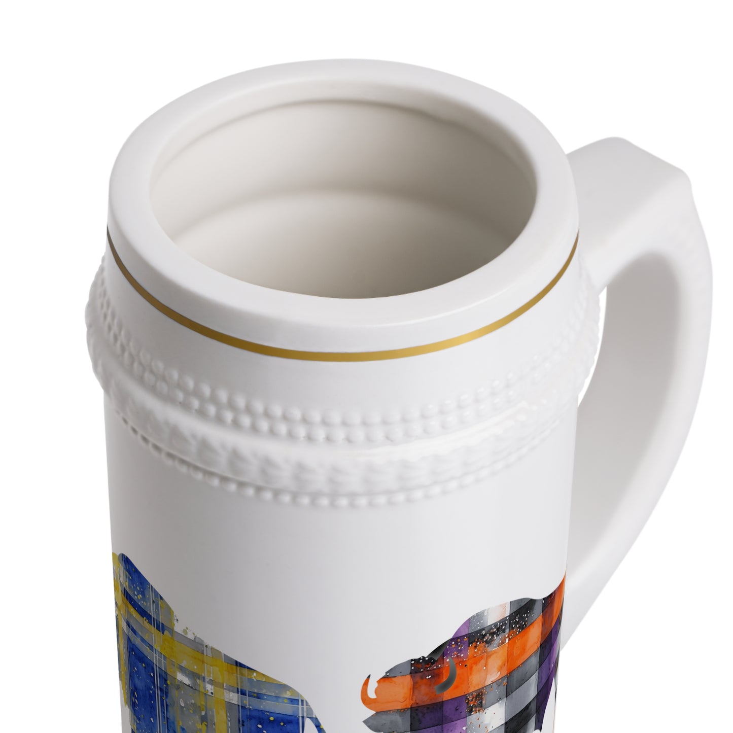 Sports in the 716 Watercolor Beer Stein Mug