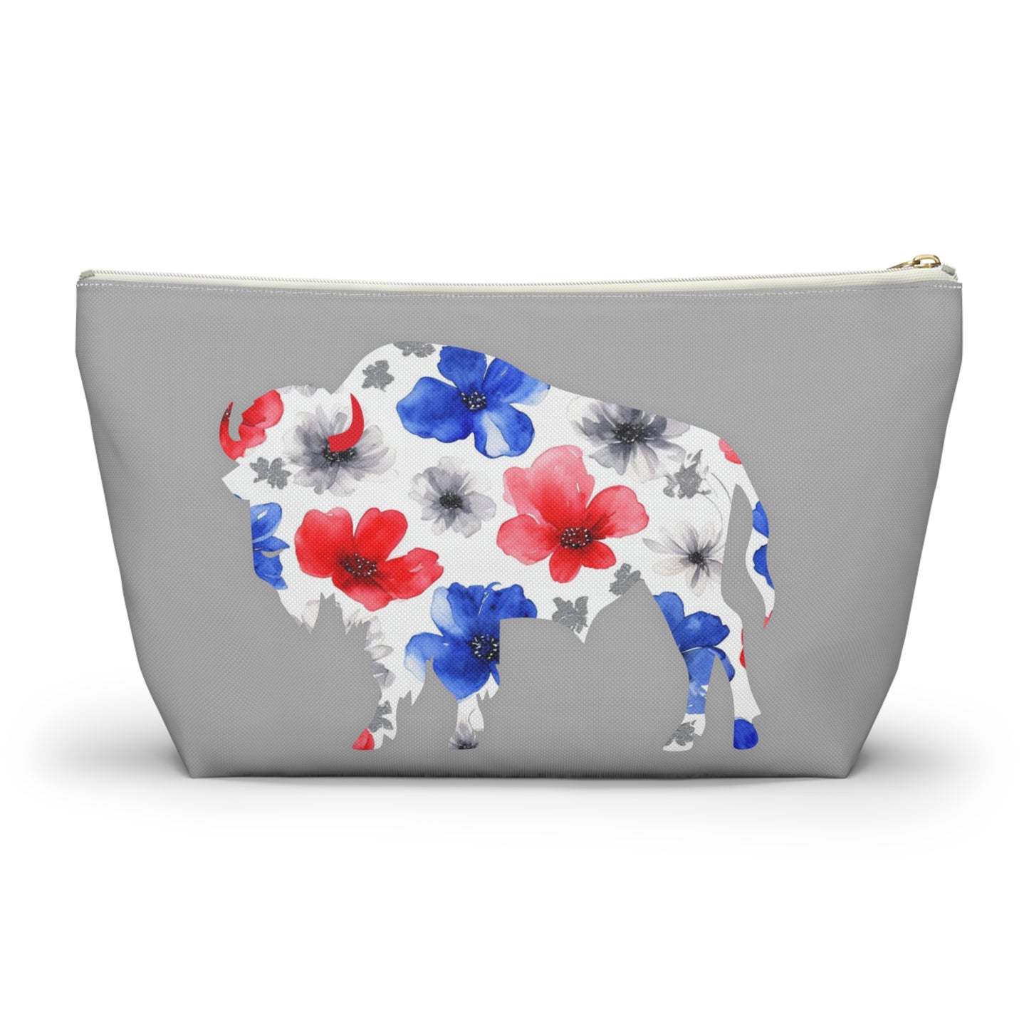 MVP #17 Buffalo Football Retro Accessory Pouch w T-bottom