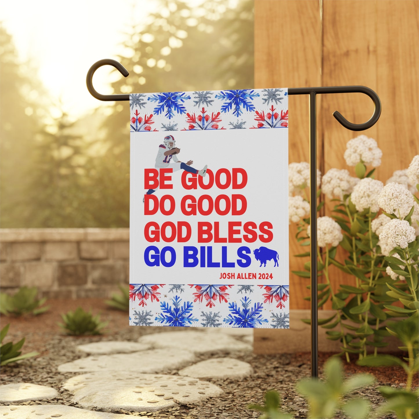 Winter Theme , Be Good, Do Good Flag