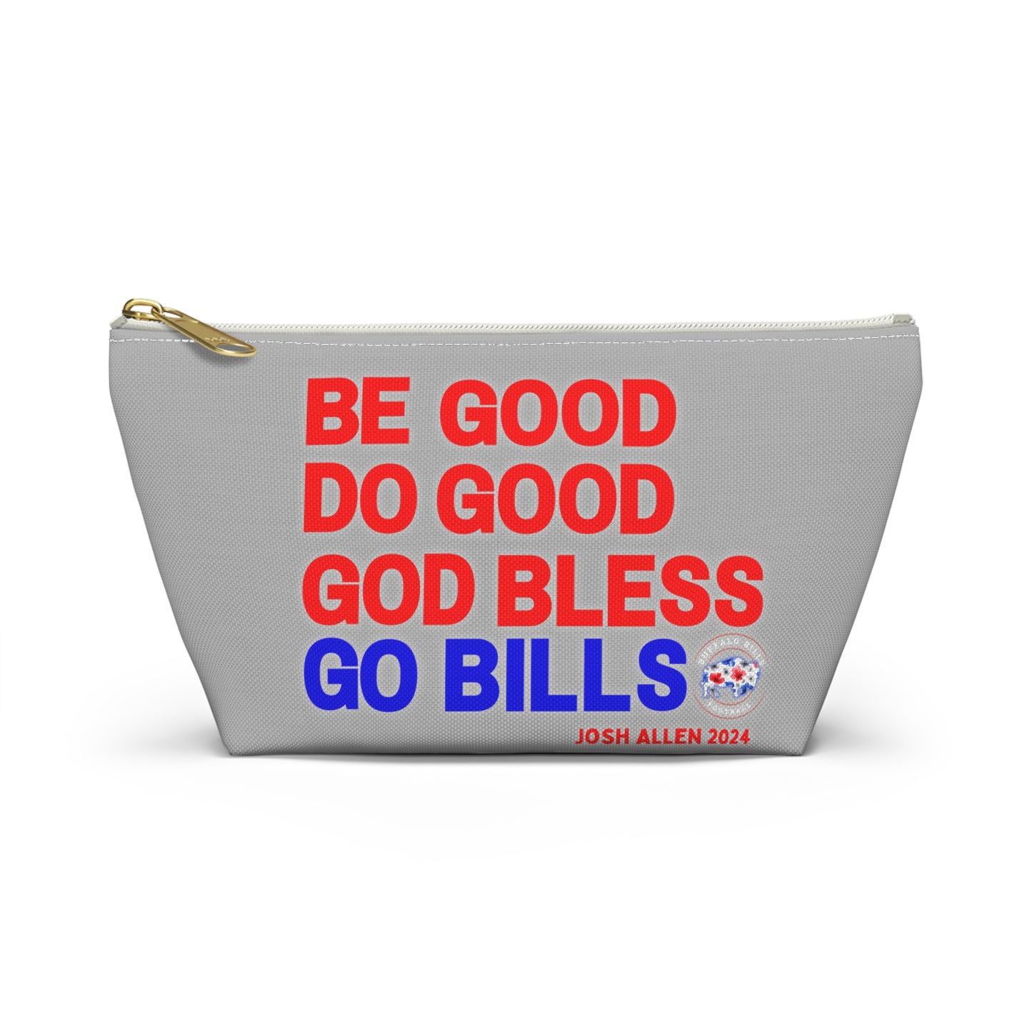 MVP #17 Buffalo Football Retro Accessory Pouch w T-bottom