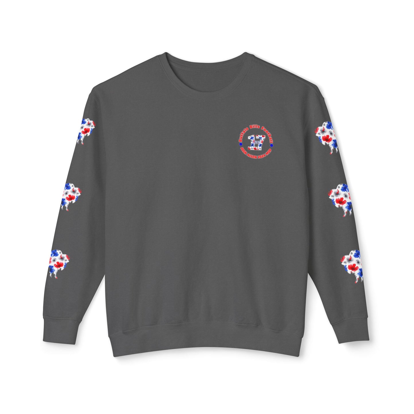 2024 MVP Quote Buffalo Football Unisex Lightweight Crewneck Sweatshirt