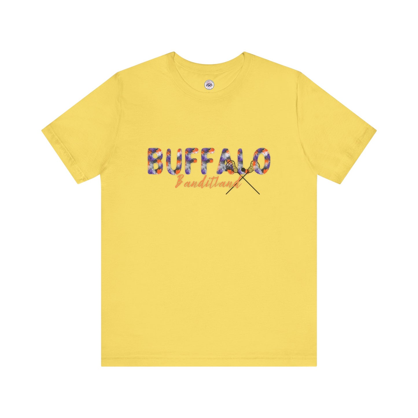 Bandits Banditland Watercolor Buffalo Unisex Short Sleeve Tee