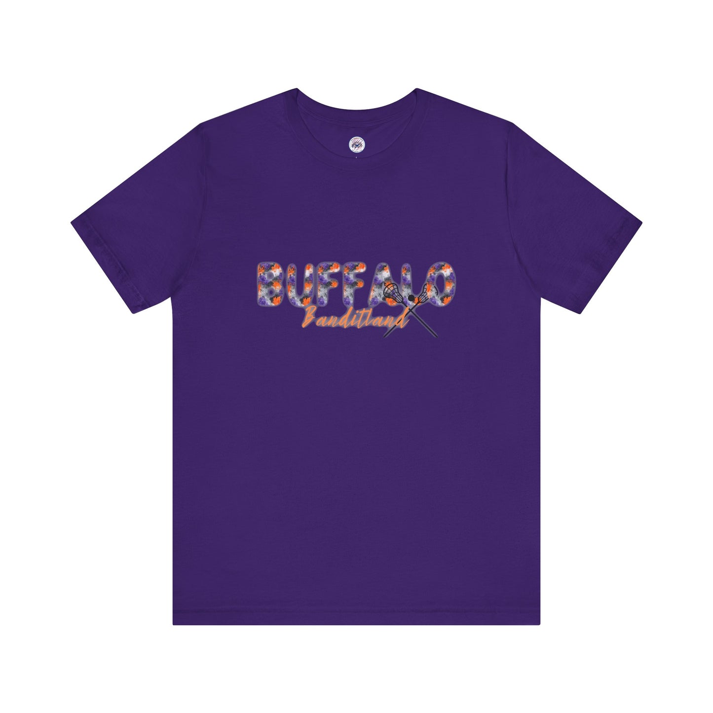 Bandits Banditland Watercolor Buffalo Unisex Short Sleeve Tee