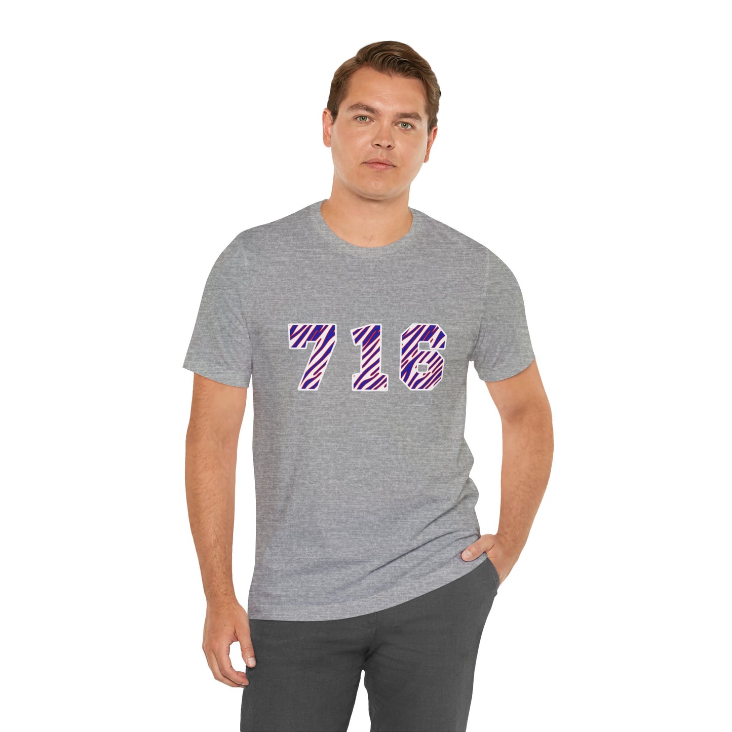 716 Buffalo Bills Zubaz Print T-Shirt