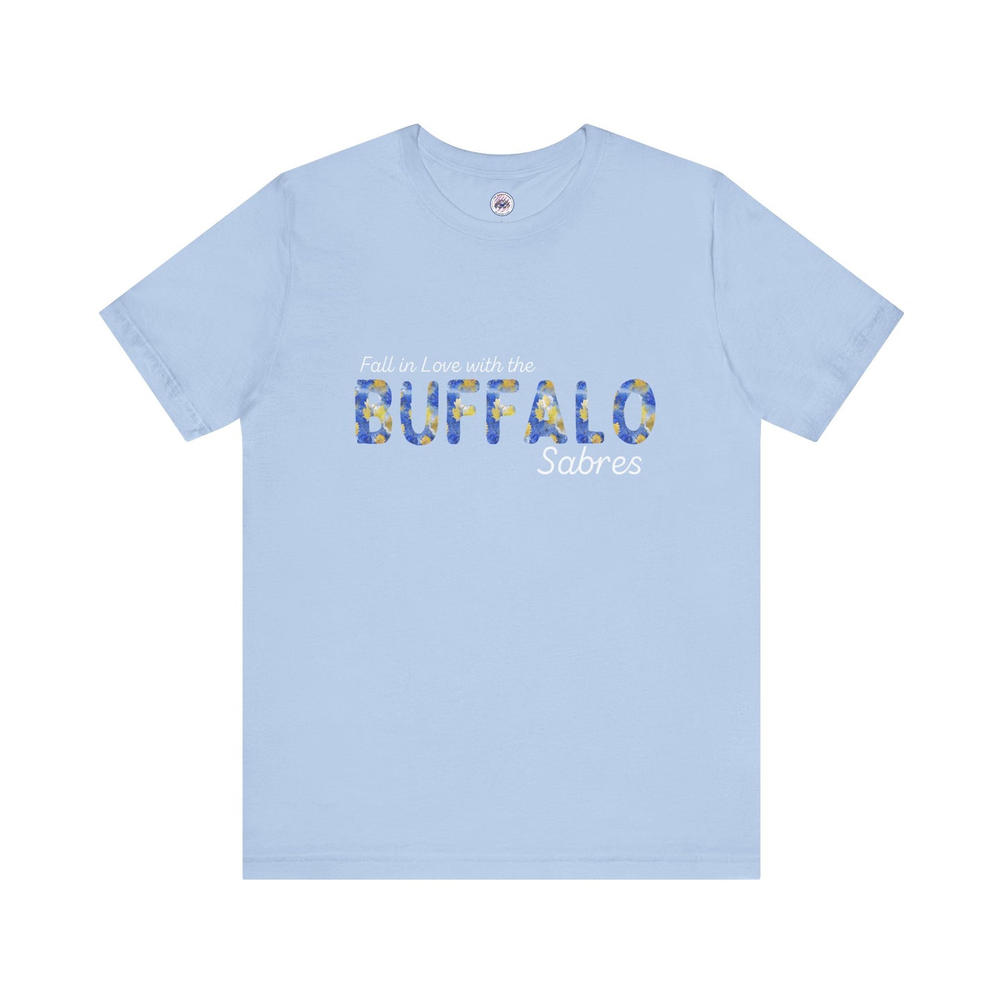Watercolor Buffalo Sabres Leaves T-Shirt (Where else would you rather be...)
