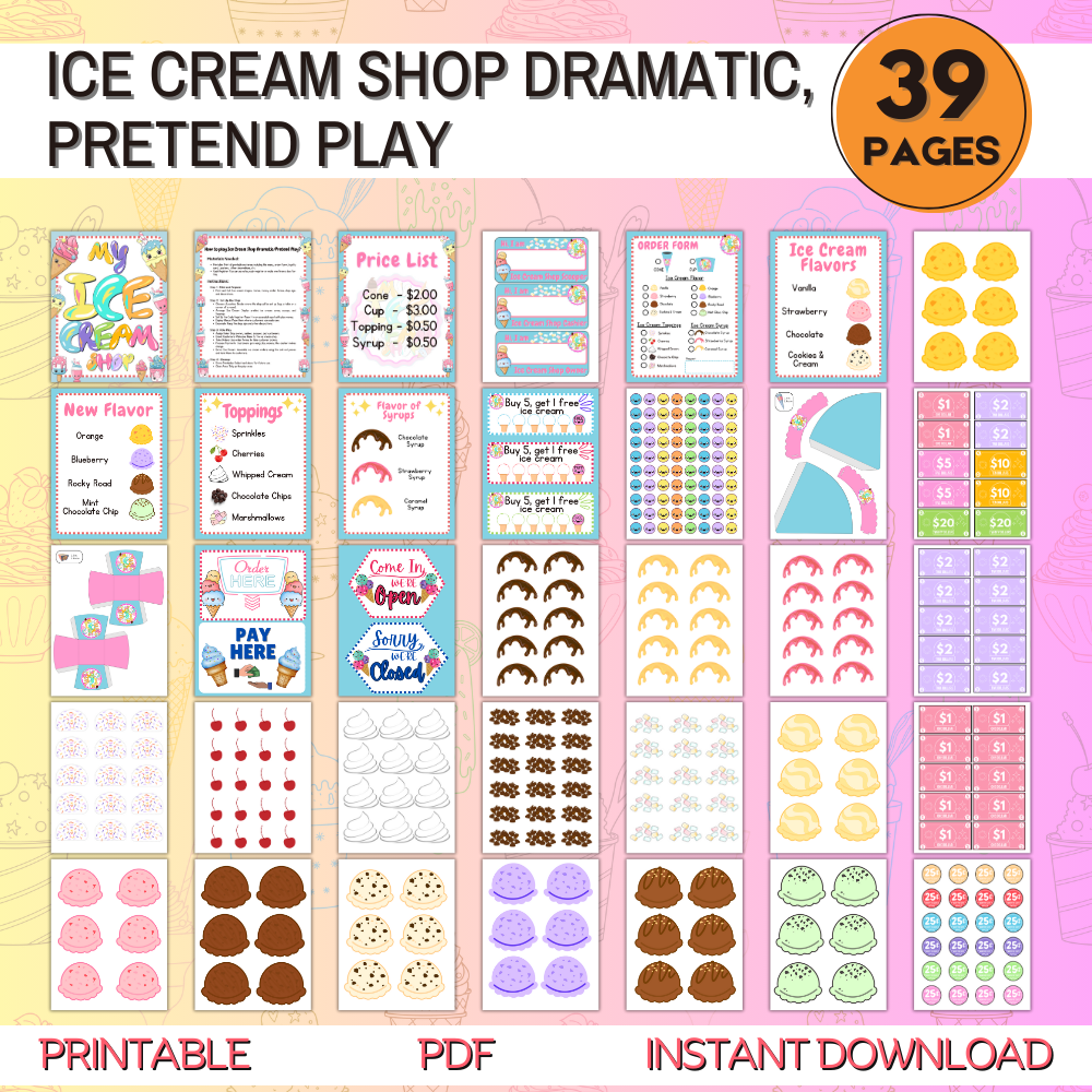 Dramatic Play Bundle