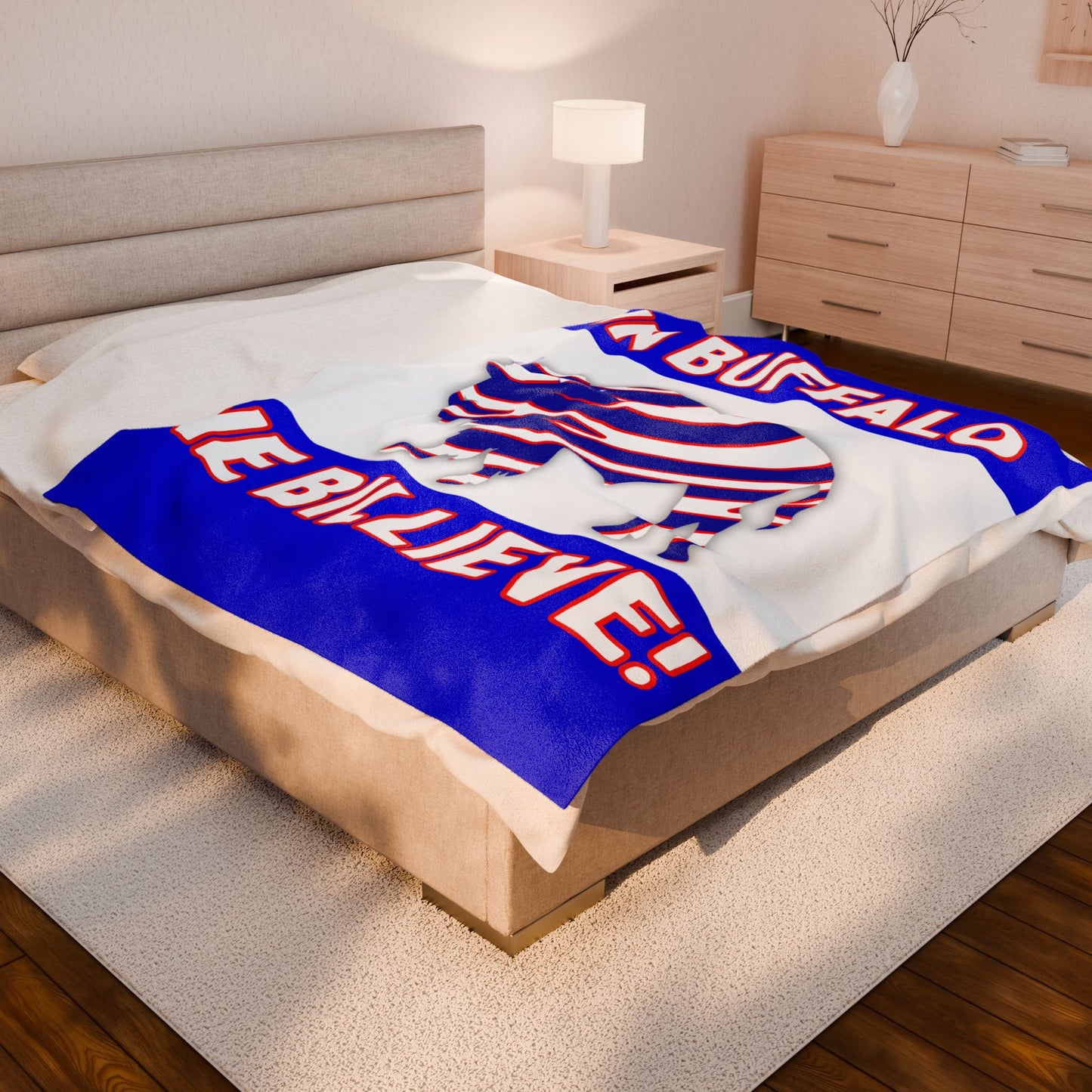 In Buffalo, We Billieve  Plush Blanket