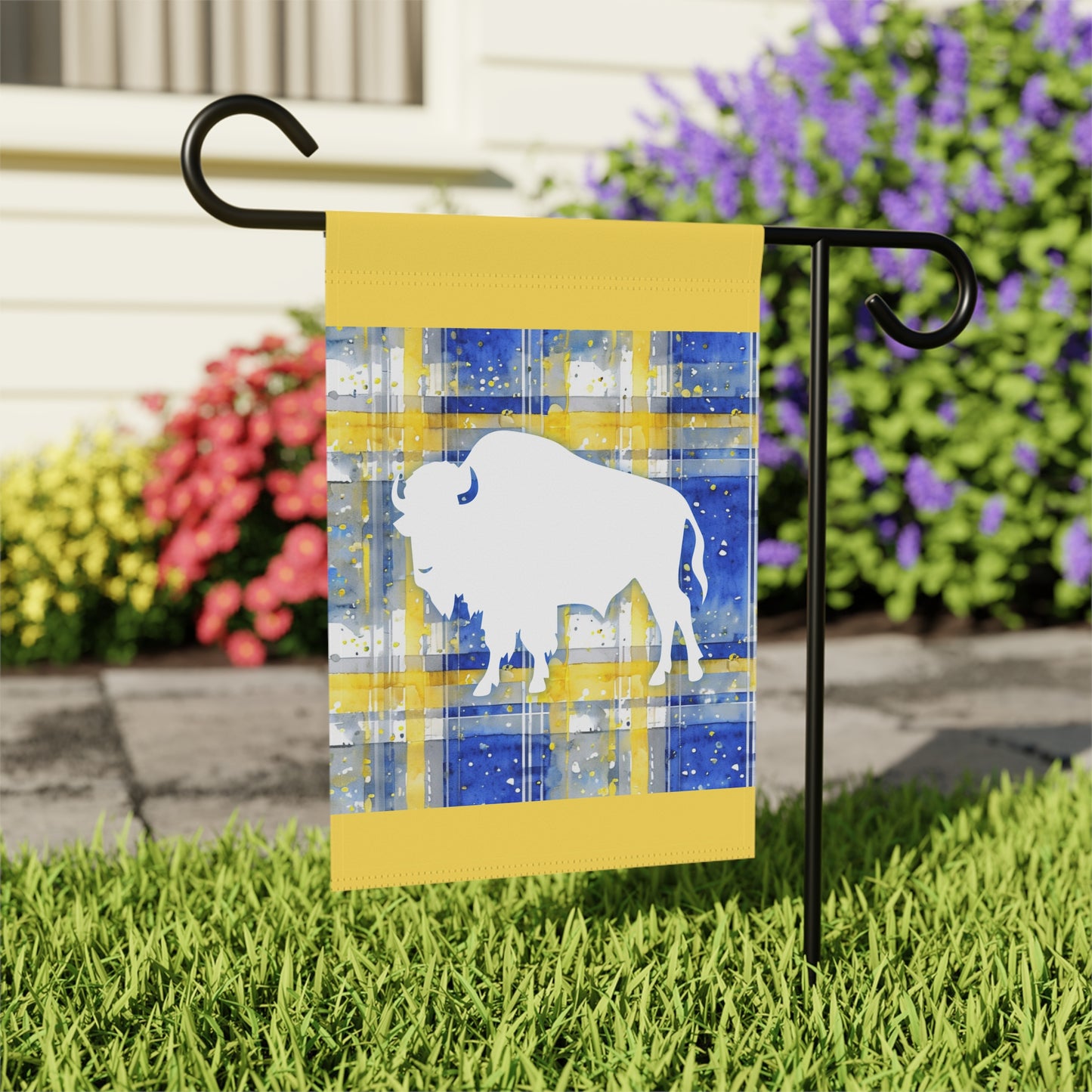 Buffalo Hockey Pride Plaid Theme