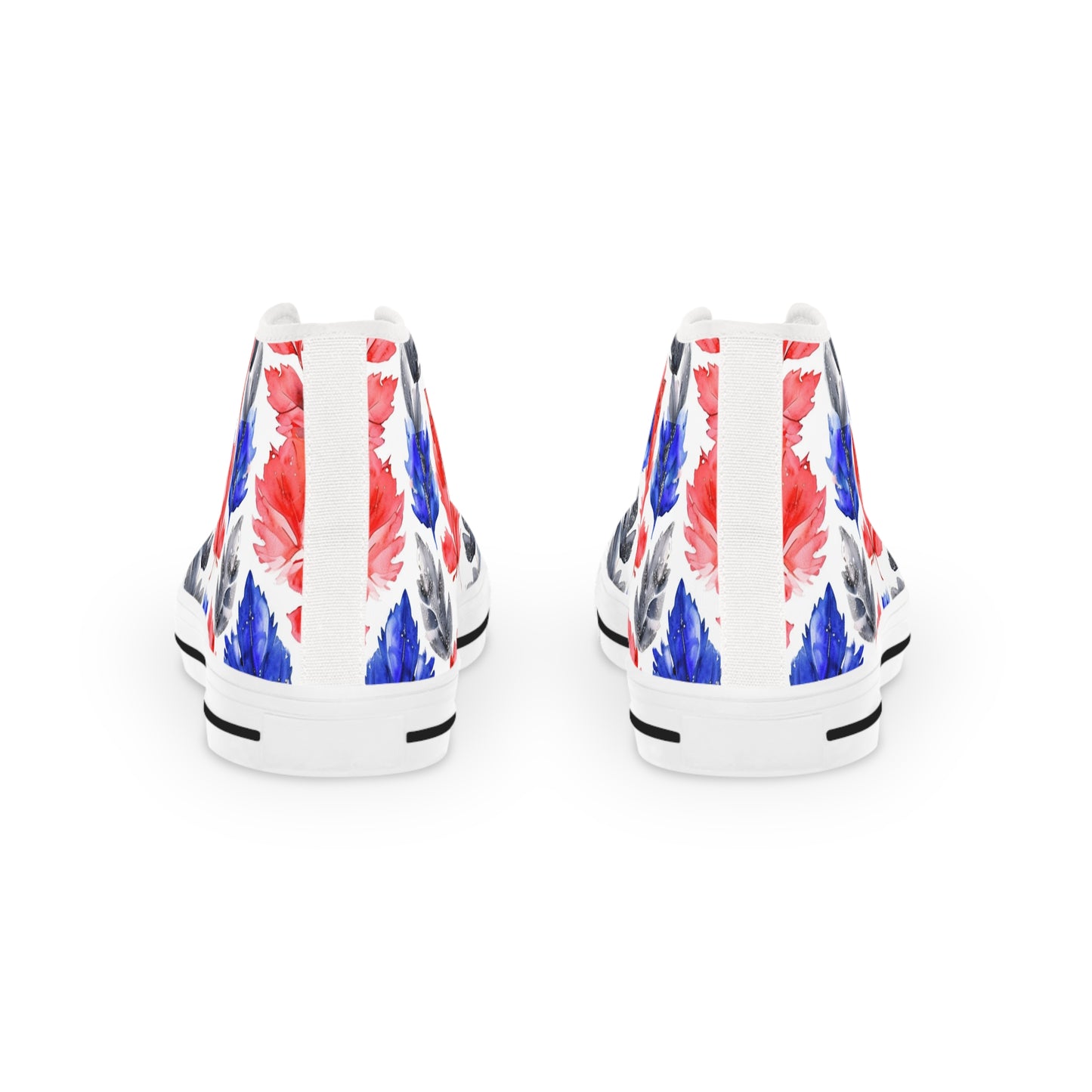 Buffalo Football Leaf Watercolor High Tops