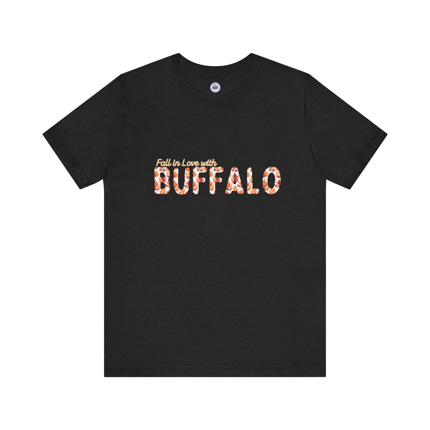 Watercolor Buffalo Leaves T-Shirt (Where else would you rather be...)