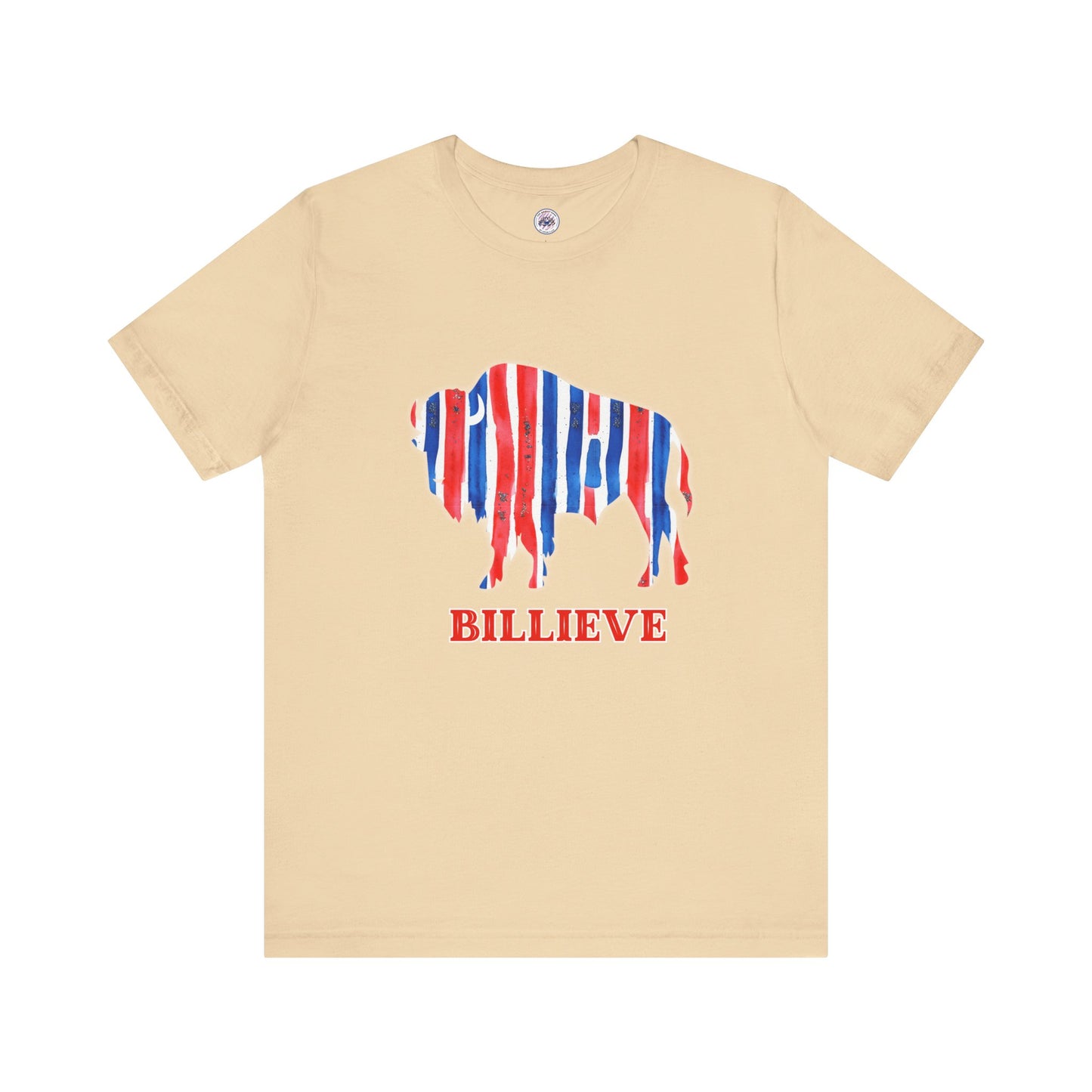 Watercolor Buffalo Unisex Short Sleeve Tee