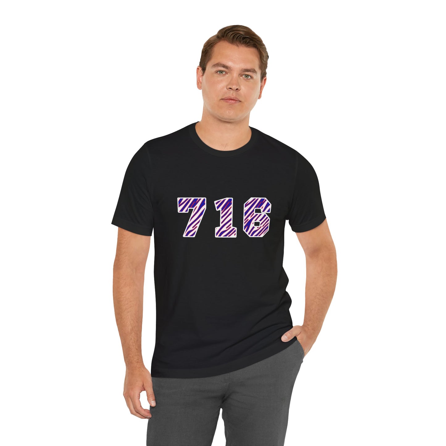 716 Buffalo Bills Zubaz Print T-Shirt