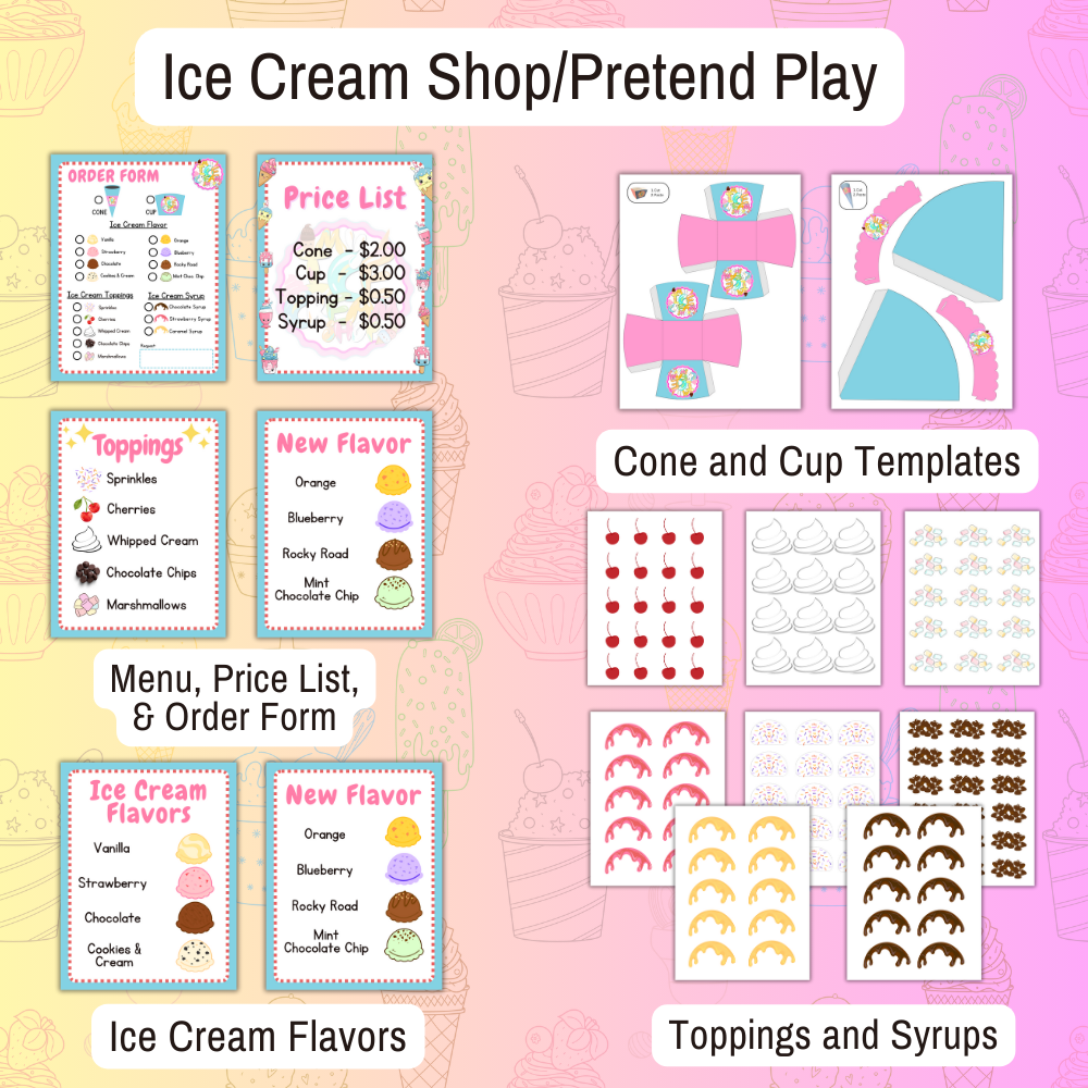 Dramatic Play Bundle