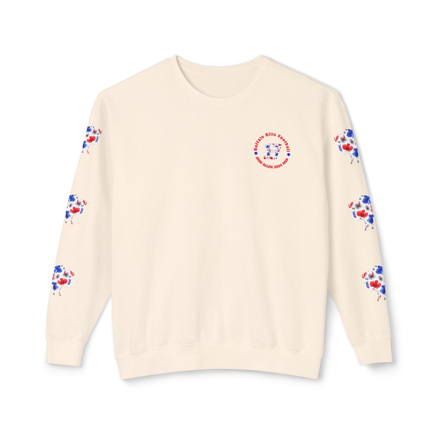 2024 MVP Quote Buffalo Football Unisex Lightweight Crewneck Sweatshirt