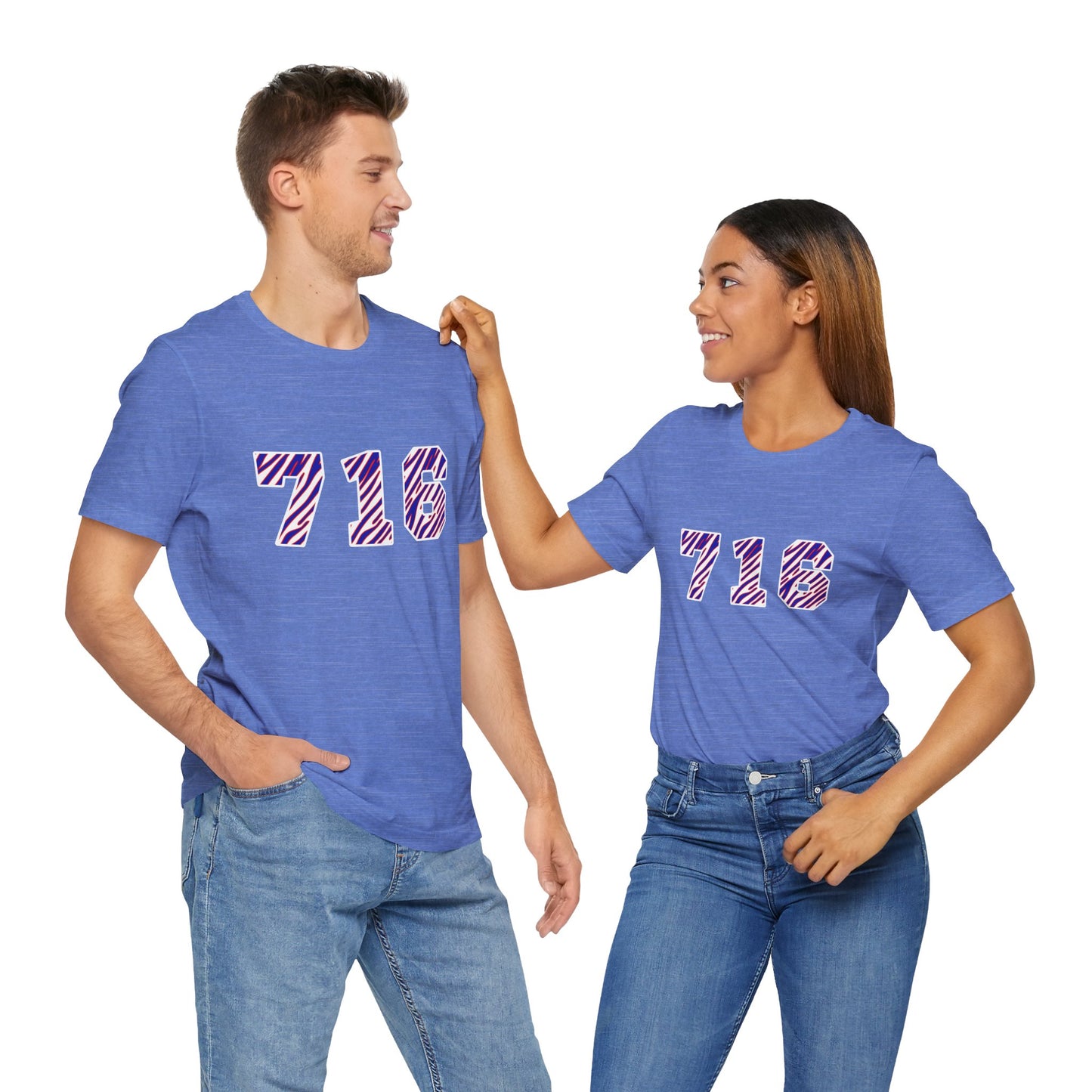 716 Buffalo Bills Zubaz Print T-Shirt