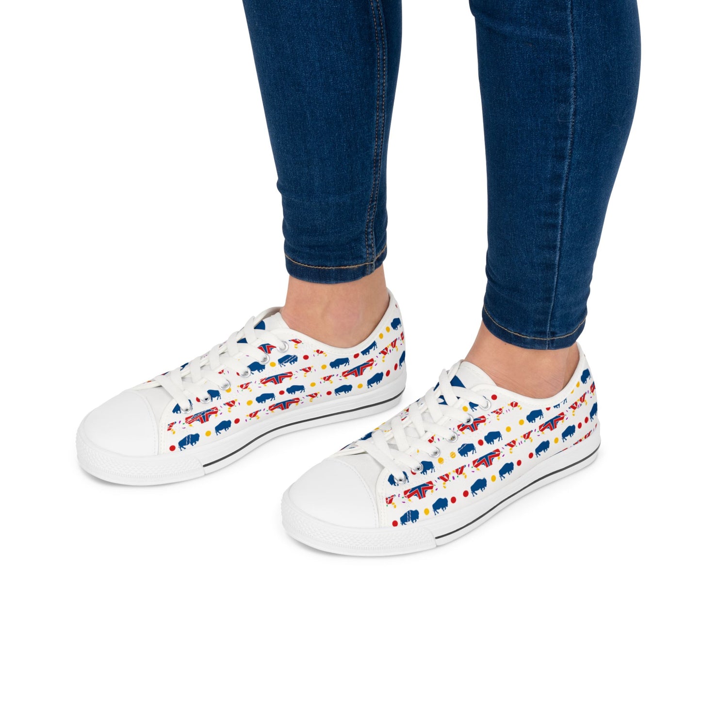 One Buffalo Mash Up Women's Low Top Sneakers