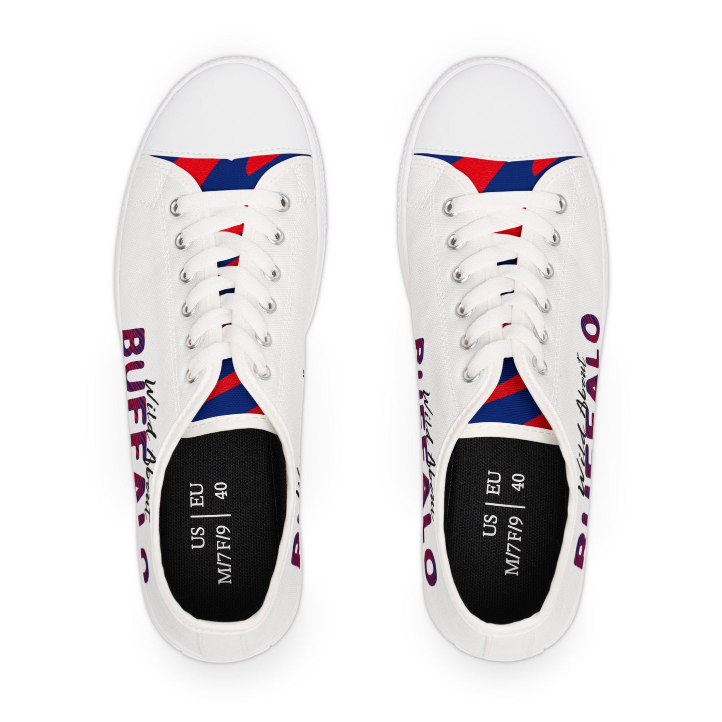 "Wild About Buffalo" V2 Women's Low Top Sneakers