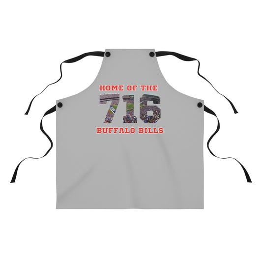 716 Buff Football Apron with a Mash Up design