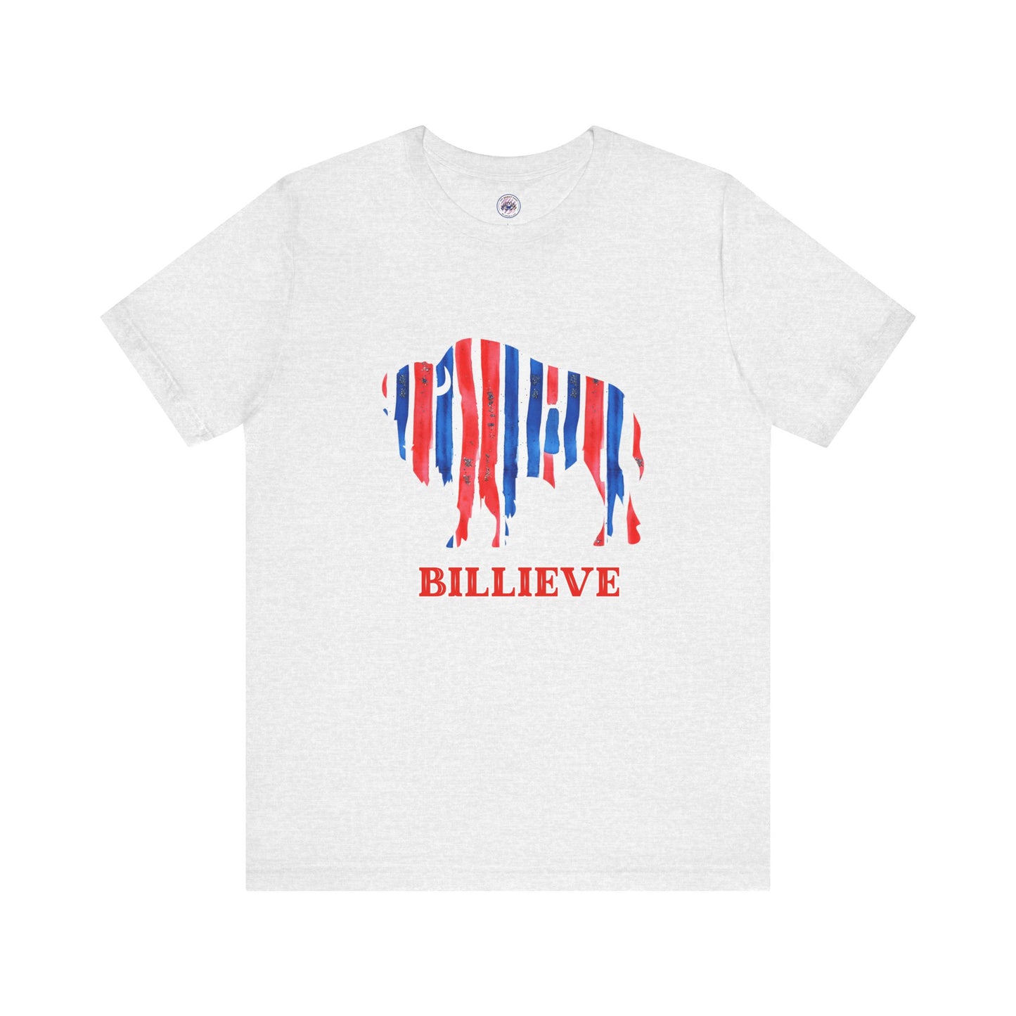 Watercolor Buffalo Unisex Short Sleeve Tee