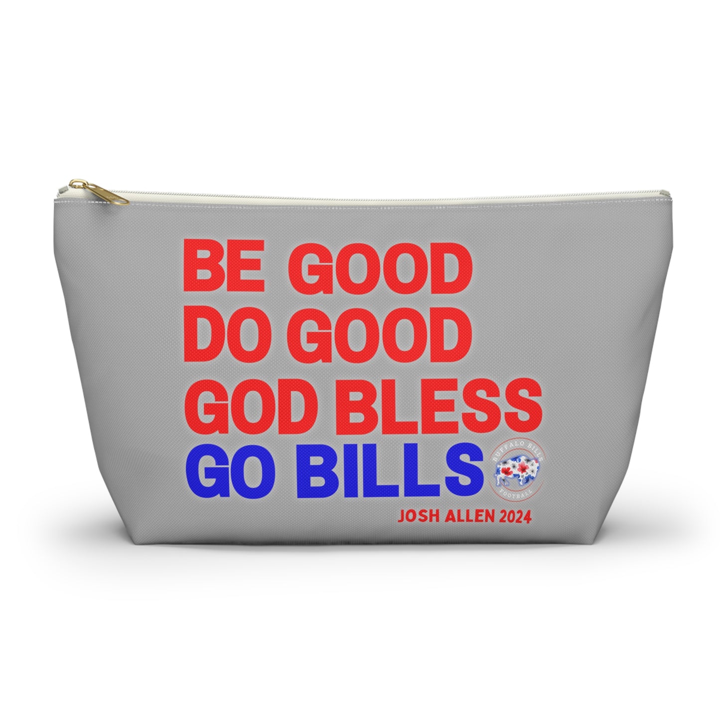 MVP #17 Buffalo Football Retro Accessory Pouch w T-bottom
