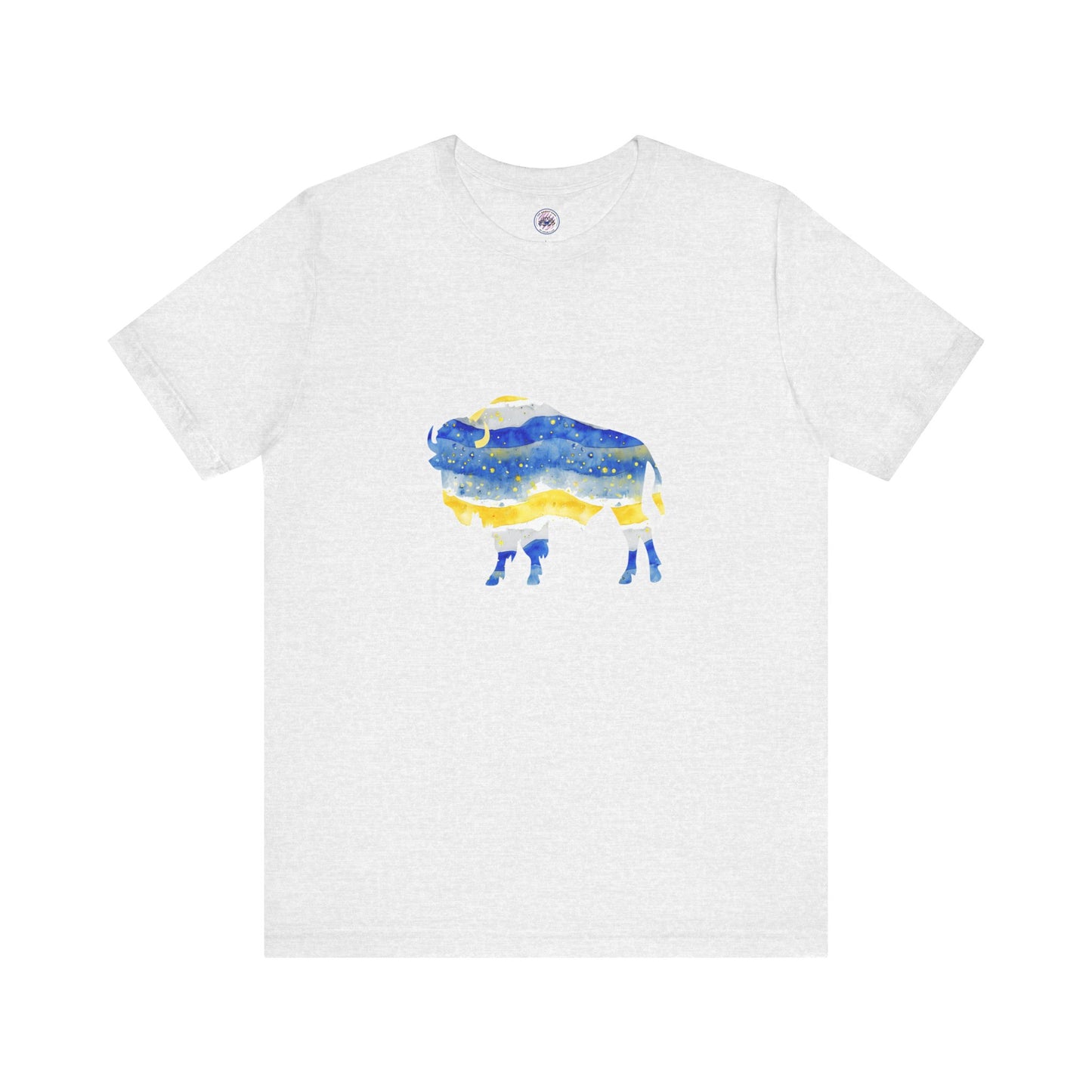 Sabres Watercolor Buffalo Unisex Short Sleeve Tee