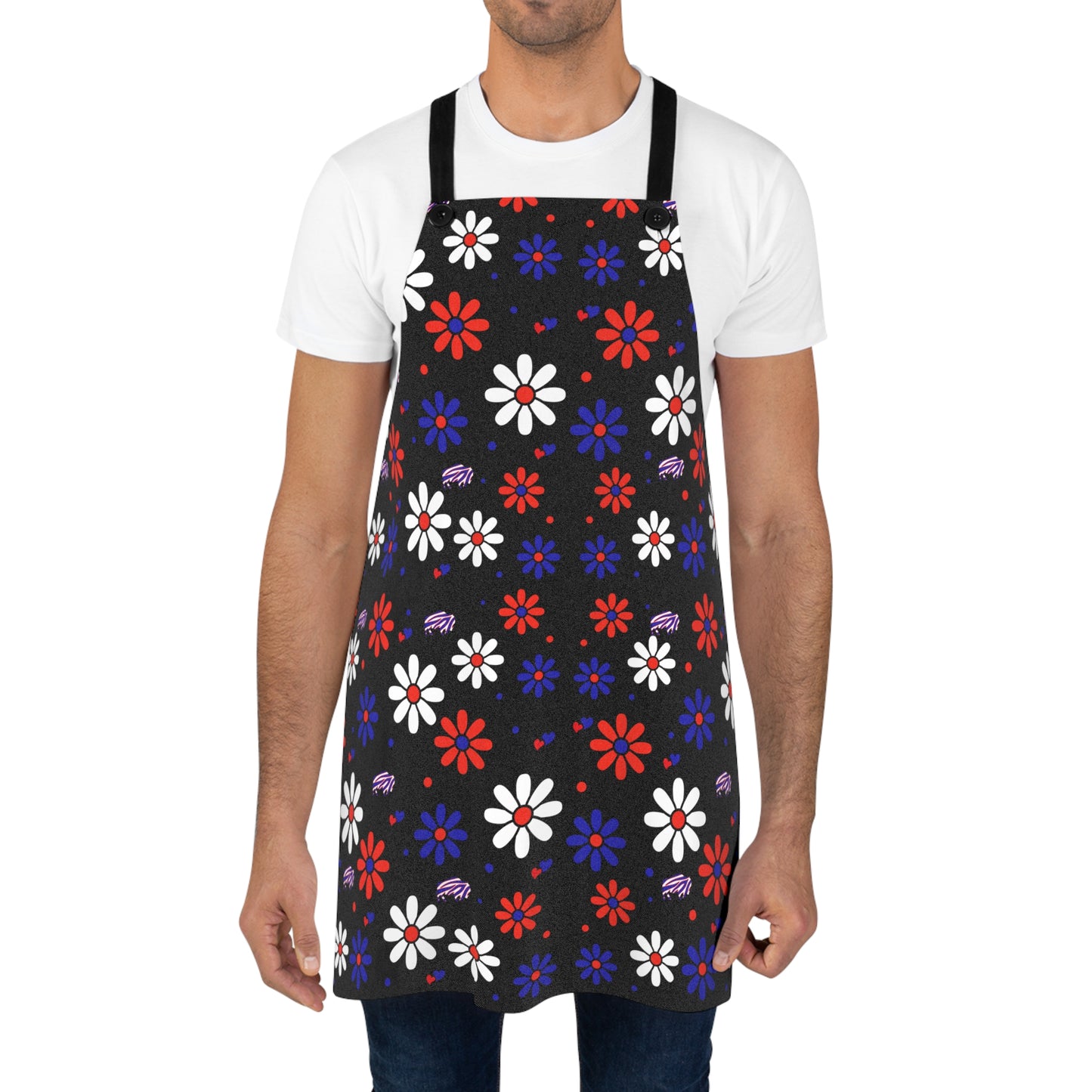 Buffalo Football Flower Power Apron