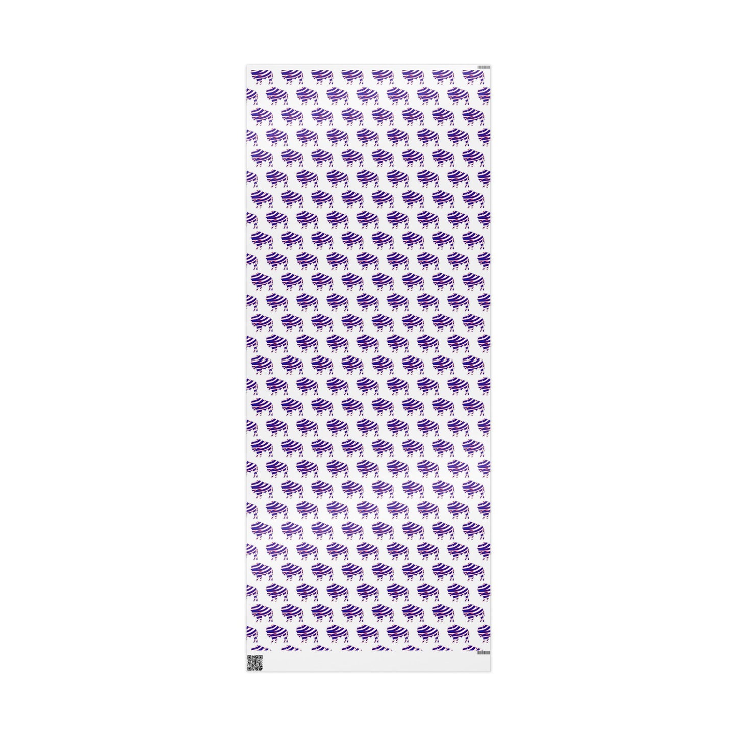 Striped Buffalo Wrapping Paper