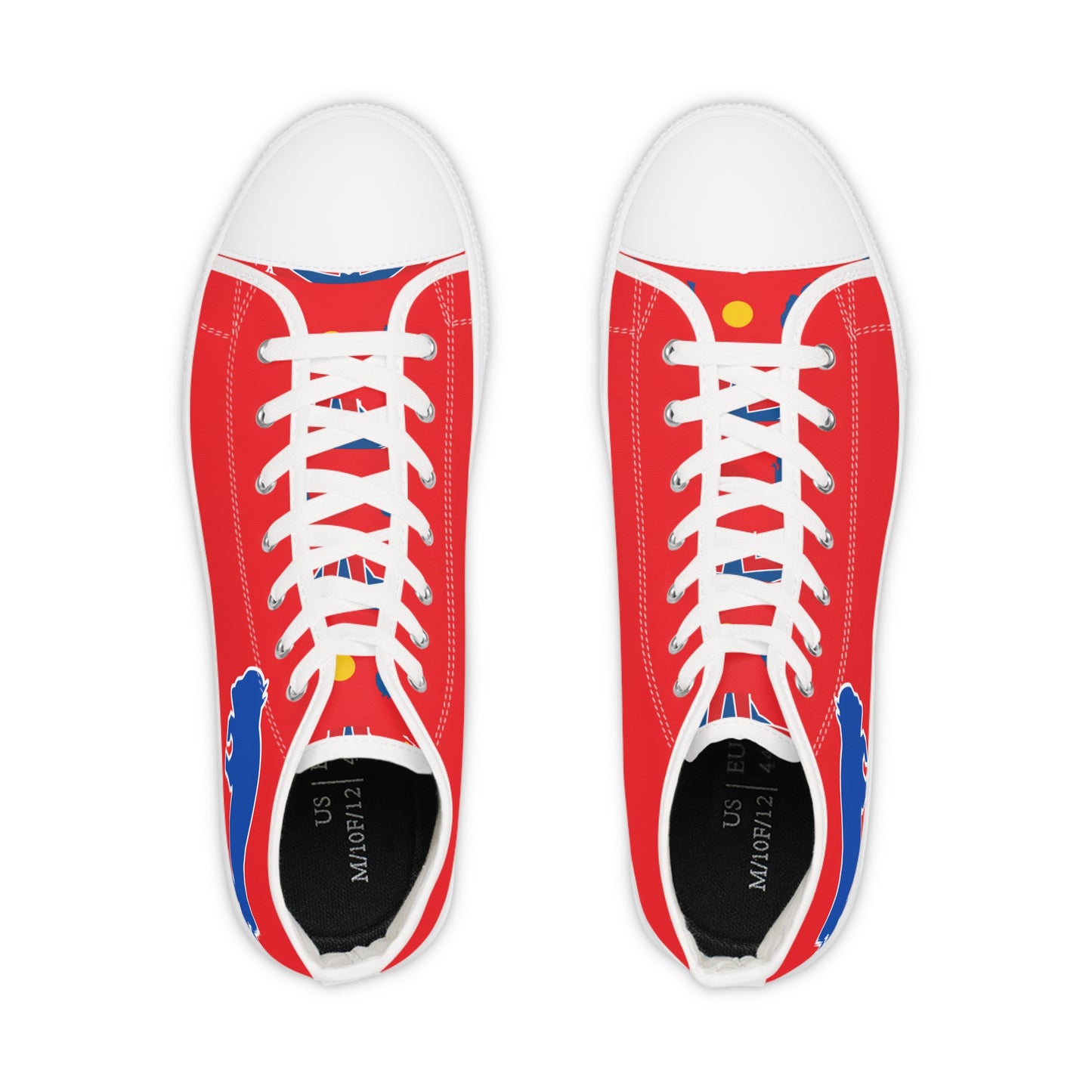 Red Hot Buffalo Bills Mash Up High Tops