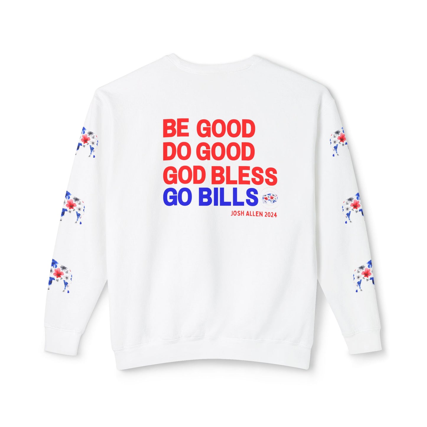 2024 MVP Quote Buffalo Football Unisex Lightweight Crewneck Sweatshirt