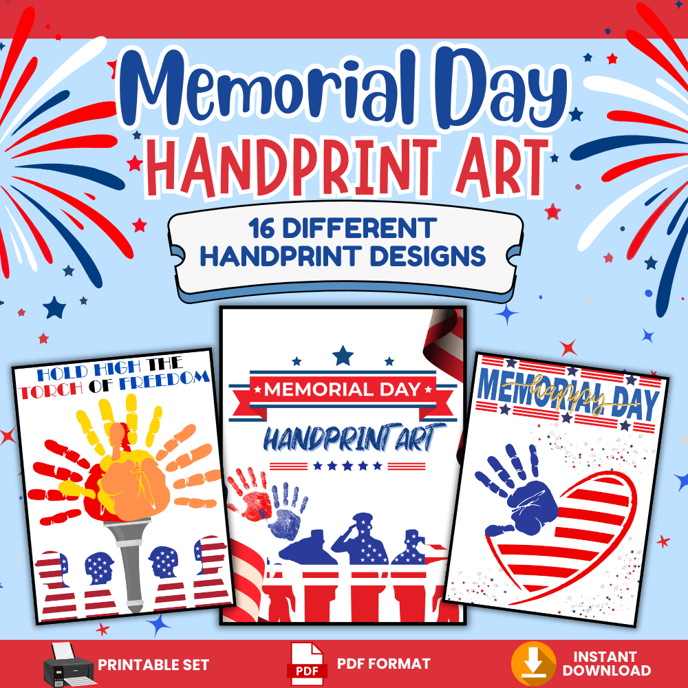 Memorial Day Activity Packet (over 100 printable pages)