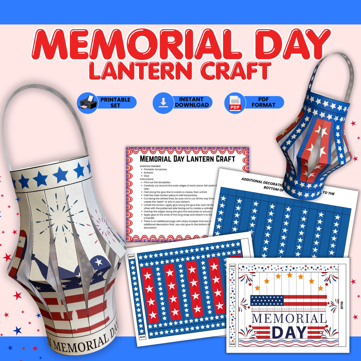 Memorial Day Activity Packet (over 100 printable pages)