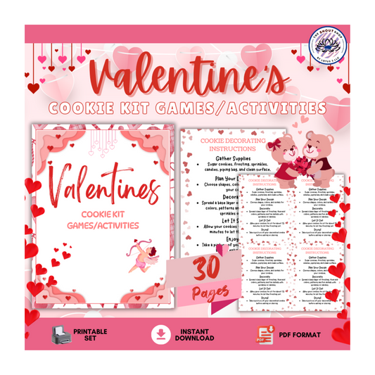 Valentine's Day Activities & Cookie Kit