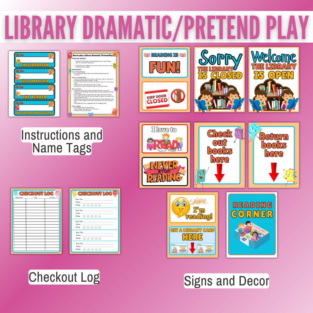 Dramatic Play Bundle