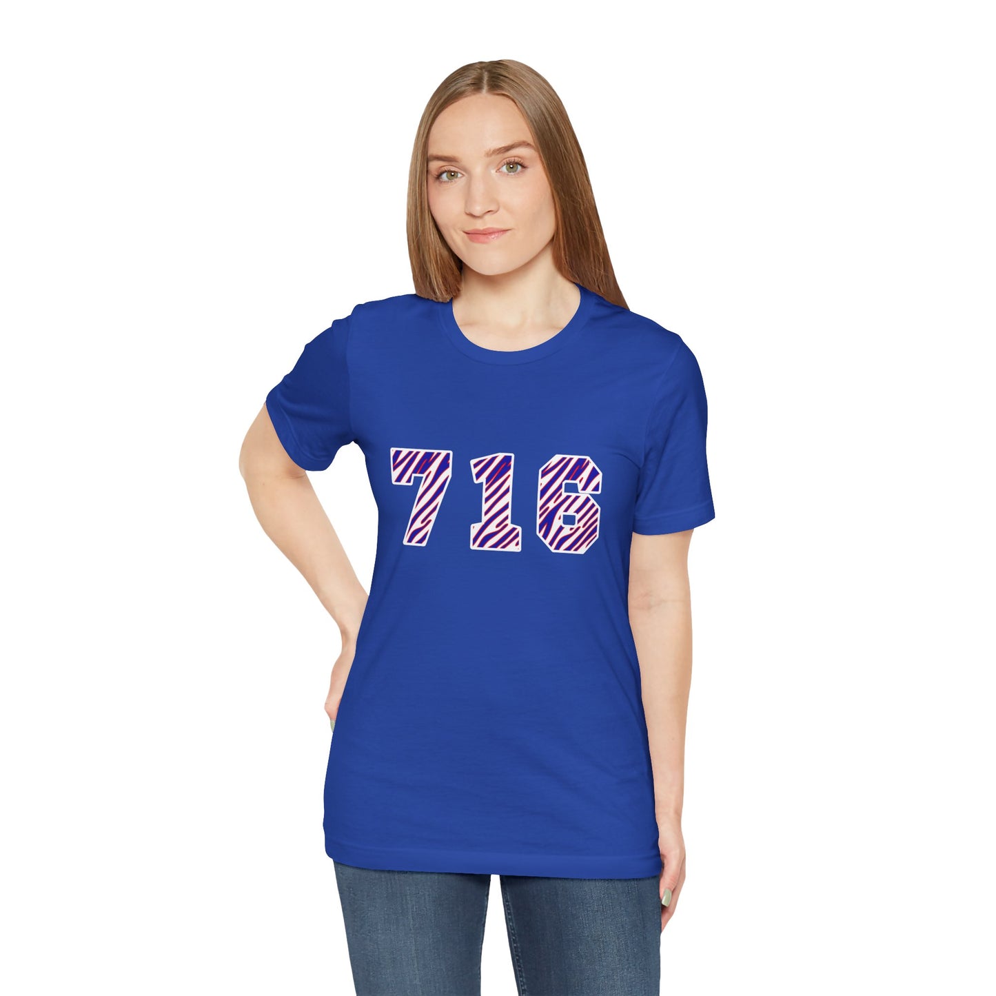 716 Buffalo Bills Zubaz Print T-Shirt