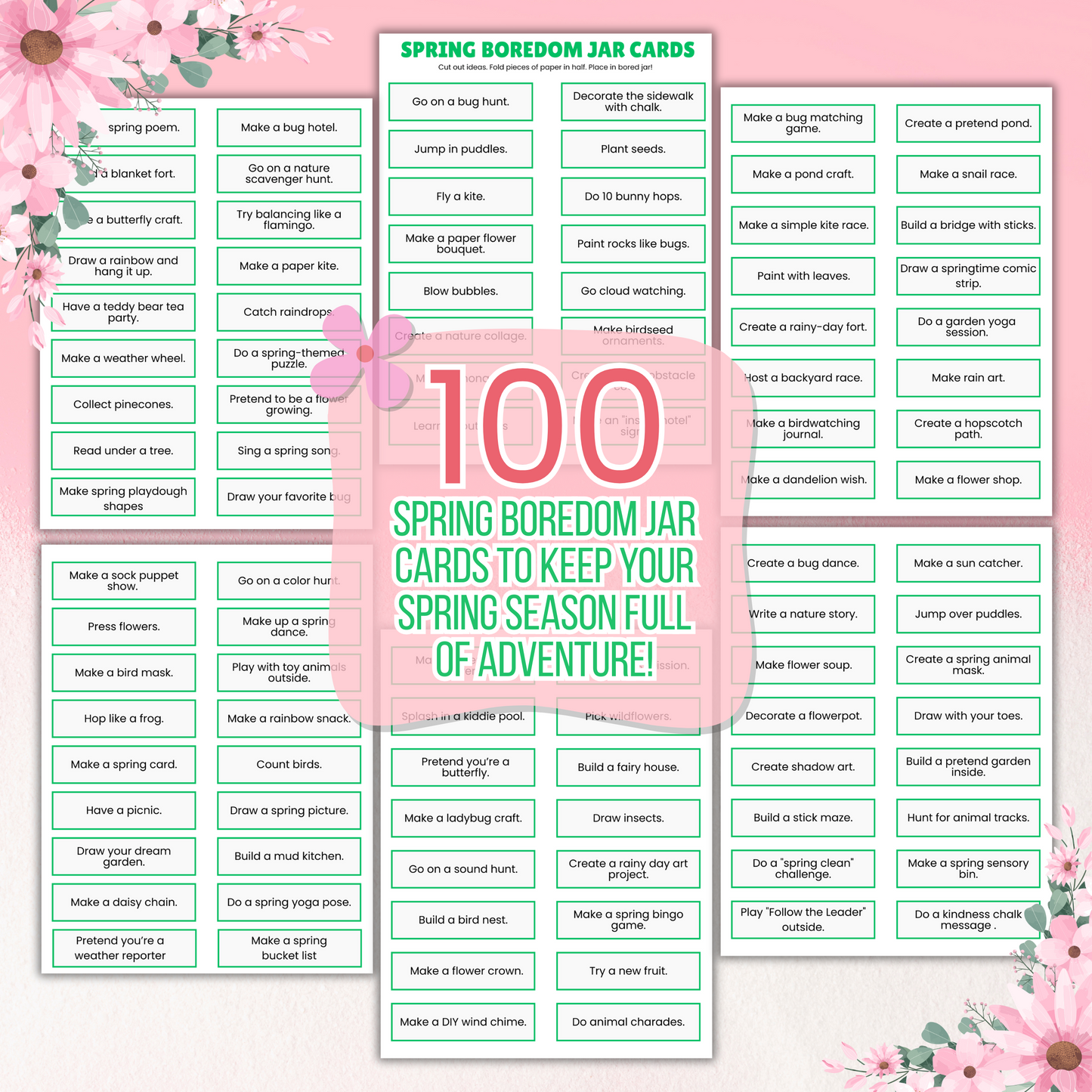 Spring Activity Packet