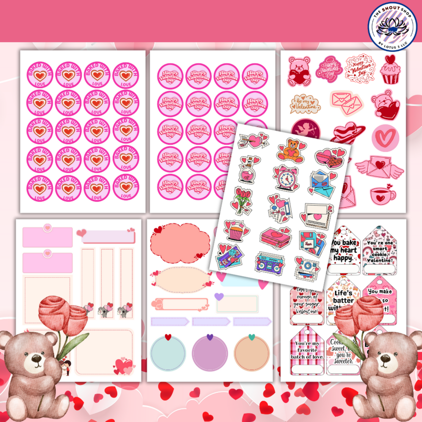 Valentine's Day Activities & Cookie Kit